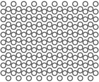 Siyah ve beyaz benekli desen. polka nokta dalga vektörü