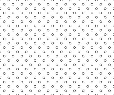 Siyah ve beyaz benekli desen. polka nokta dalga arkaplan vektörü