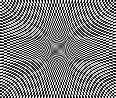 Kareli soyut beyaz geometrik desen. Doku arkaplanı için tasarım ögesi, posterler, kartlar, duvar kağıtları, arkaplanlar, paneller - Vektör illüstrasyonu