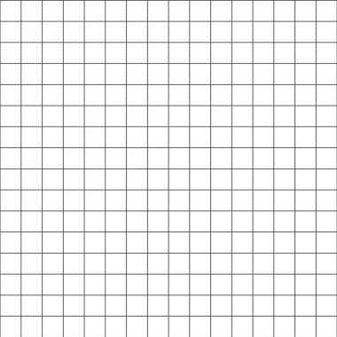 Soyut Siyah ve Beyaz Izgara Çizgili Geometrik Kusursuz Desen - Vektör illüstrasyonu