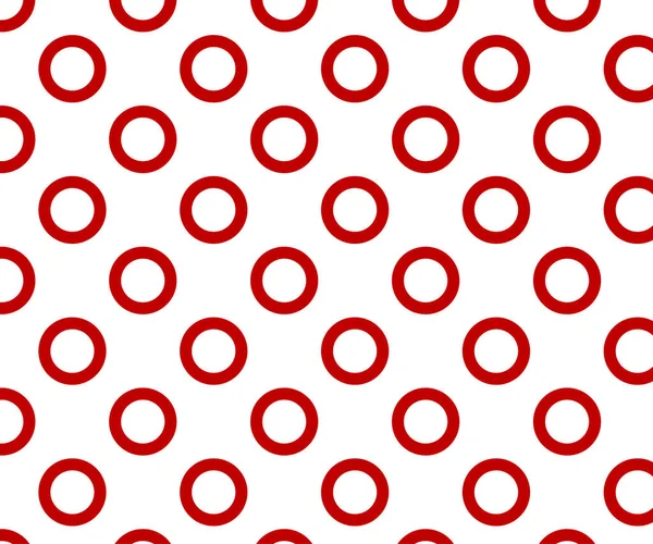 红圆点图案 假日彩色背景 矢量抽象背景 — 图库矢量图片
