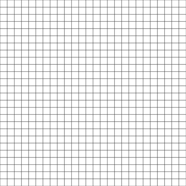 抽象黒と白のグリッドストライプ幾何学的なシームレスなパターン ベクトル図 — ストックベクタ