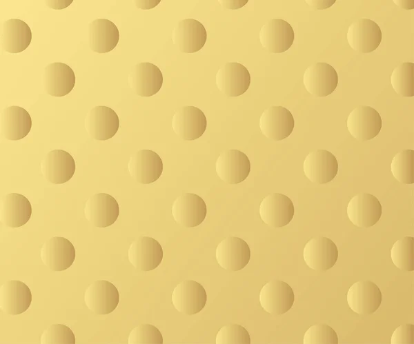 金の水玉模様 カラフルな休日の背景 ベクトル抽象的な背景 — ストックベクタ