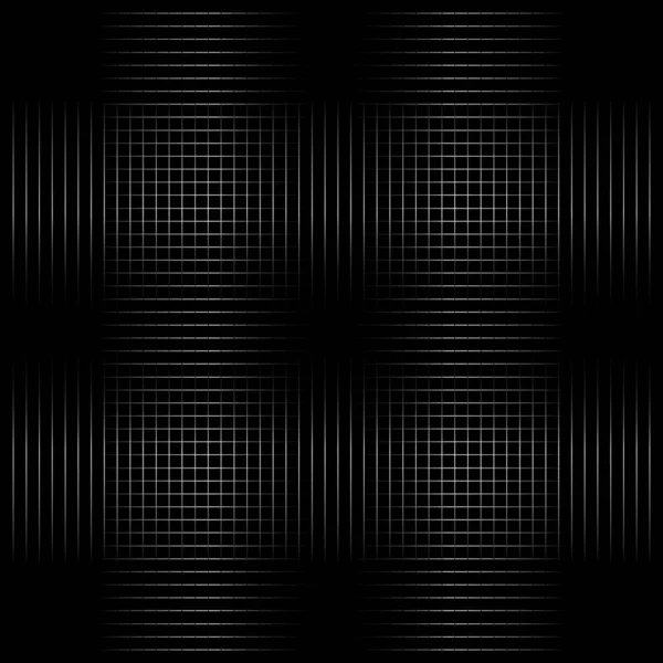 Abstracte Zwarte Achtergrond Met Diagonale Lijnen Gradiënt Vector Lijn Patroon — Stockvector