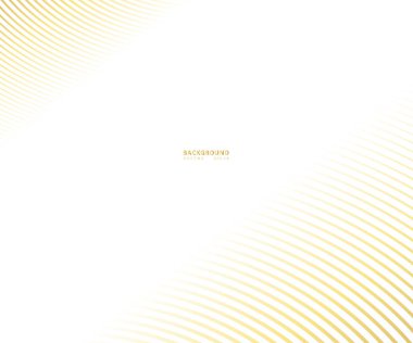 Çizgili altın desen, soyut eğri büğrü Çapraz Çizgili Arka plan, dalgalı çizgi dokusu. İş tasarımınız için yepyeni bir tarz, fikirleriniz için vektör şablonu