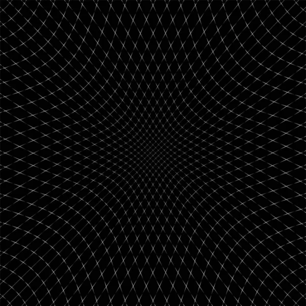 斜線で黒の背景を抽象化 グラデーションベクトルラインパターンデザイン モノクロームグラフィック — ストックベクタ