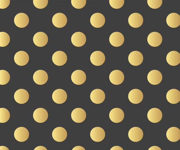 Золотая Горошек Рисунок Красочный Фон Векторный Абстрактный Фон — стоковый вектор