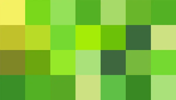 Textura Geométrica Verde Fondo Cuadrados Abstractos Utilizados Diseño Portada Diseño — Vector de stock