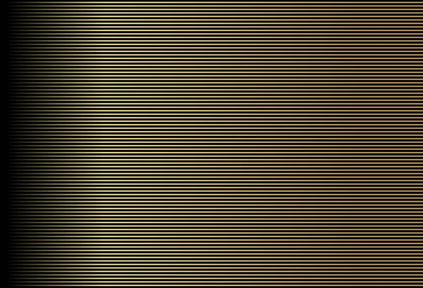Abstract Goud Luxe Lijn Streep Achtergrond Eenvoudige Textuur Voor Ontwerp — Stockvector