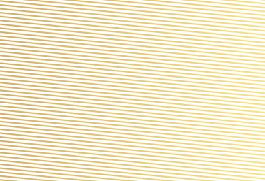 Soyut altın renkli lüks çizgili şerit arka plan. Tasarımınız için basit bir doku. gradyan arkaplan. Web siteleri, posterler, afişler, EPS10 vektörü için modern dekorasyon