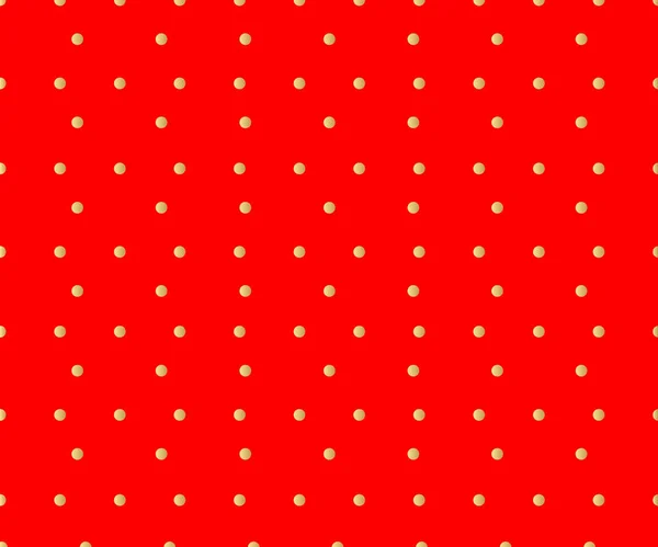 Vintage Polka Κουκκίδες Κόκκινο Μοτίβο Ευχετήρια Κάρτα Φόντο Της Πρωτοχρονιάς — Διανυσματικό Αρχείο