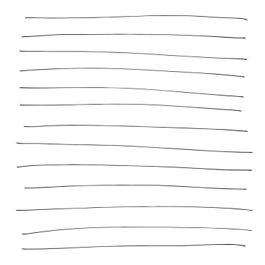 Boş beyaz çalışma kâğıdı, kare kağıt, el çizimi tasarım, Vector EPS 10 illüstrasyon