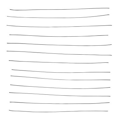 Boş beyaz çalışma kâğıdı, kare kağıt, el çizimi tasarım, Vector EPS 10 illüstrasyon