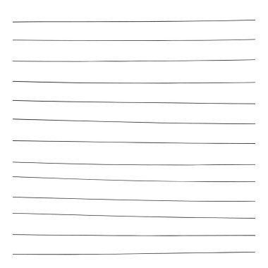 Boş beyaz çalışma kâğıdı, kare kağıt, el çizimi tasarım, Vector EPS 10 illüstrasyon