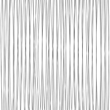 Elle çizilmiş soyut desenler, elle çizilmiş çizgiler, vuruşlar. Vektör grunge fırçaları seti. Dalgalı çizgili, Vektör EPS 10 illüstrasyon