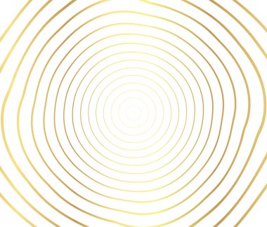 Soyut Altın Lüks Renk Vektör Çemberi yarım ton arkaplan. Gradyan retro çizgi dizaynı, altın grafik, web siteleri için modern dekorasyon, posterler, afişler, şablon EPS10 vektörü