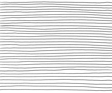 Elle çizilmiş soyut desenler, elle çizilmiş çizgiler, vuruşlar. Vektör grunge fırçaları seti. Dalgalı çizgili, Vektör EPS 10 illüstrasyon