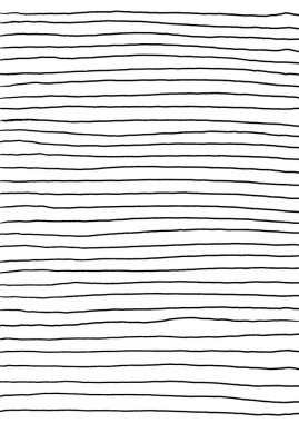 Elle çizilmiş soyut desenler, elle çizilmiş çizgiler, vuruşlar. Vektör grunge fırçaları seti. Dalgalı çizgili, Vektör EPS 10 illüstrasyon