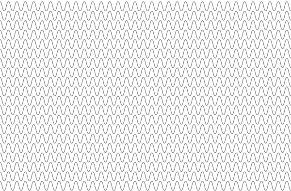 波浪简单无缝波纹线 平滑图案 网页设计 纺织品 工艺背景 Eps 10矢量插图 — 图库矢量图片
