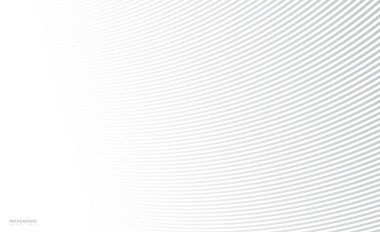 Soyut arkaplan, fikirleriniz için vektör şablonu, monokromatik çizgi dokusu, dalgalı çizgi dokusu