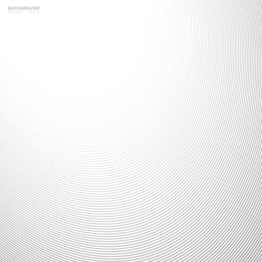 Soyut arkaplan, fikirleriniz için vektör şablonu, monokromatik çizgi dokusu, dalgalı çizgi dokusu
