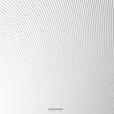 Soyut arkaplan, fikirleriniz için vektör şablonu, monokromatik çizgi dokusu, dalgalı çizgi dokusu