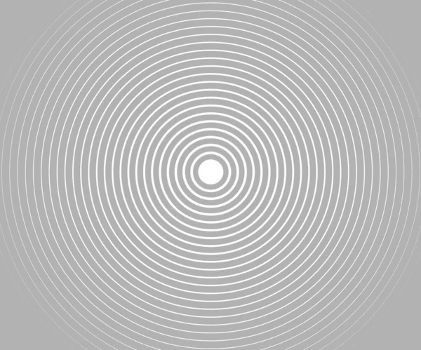 Abstraktní Kruh Vzor Černé Bílé Barvy Prsten Abstraktní Vektorová Ilustrace — Stockový vektor