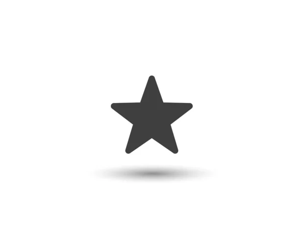 Vetor Star Icon Eps10 Símbolo Simples Star Site Design Plano —  Vetores de Stock