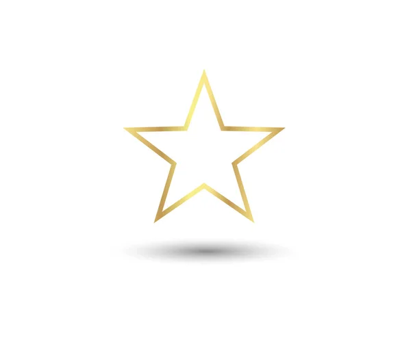 Wektor Gwiazdy Ikony Eps10 Prosty Płaski Symbol Strona Internetowa Star — Wektor stockowy