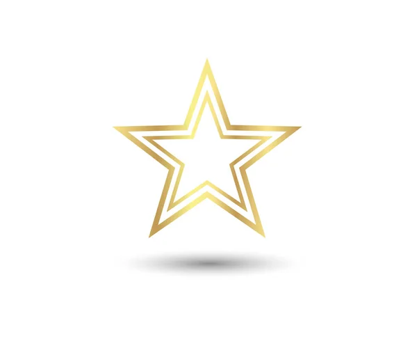 Vetor Star Icon Eps10 Símbolo Simples Star Site Design Plano — Vetor de Stock