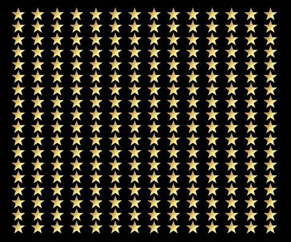 Absztrakt Arany Csillagok Modern Minta Aranyfólia Textúra Ünnep Csökkenő Arany — Stock Vector