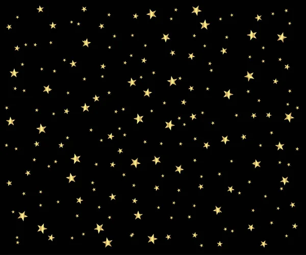 Αφηρημένα Χρυσά Αστέρια Μοντέρνο Μοτίβο Διάνυσμα Υφή Από Φύλλο Χρυσού — Διανυσματικό Αρχείο