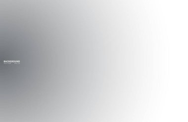 Gri gradyan arka plan. - Vektör illüstrasyonu