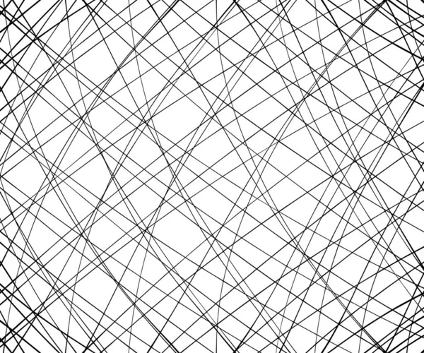 Χειροποίητο Αφηρημένο Μοτίβο Ζωγραφισμένες Γραμμές Εγκεφαλικά Επεισόδια Σύνολο Πινέλων Vector — Διανυσματικό Αρχείο