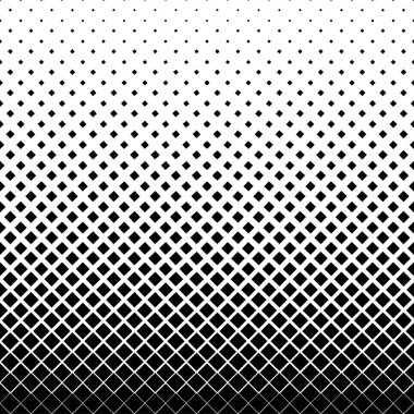 Soyut geometrik siyah ve beyaz grafik tasarım yarım ton üçgen desen. Arkaplan, posterler, kartlar, duvar kağıtları, arkaplanlar, paneller için tasarım ögesi - Vektör illüstrasyonu