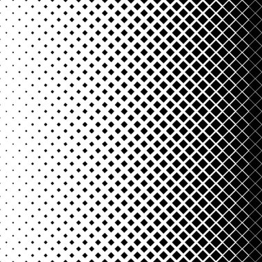 Soyut geometrik siyah ve beyaz grafik tasarım yarım ton üçgen desen. Arkaplan, posterler, kartlar, duvar kağıtları, arkaplanlar, paneller için tasarım ögesi - Vektör illüstrasyonu