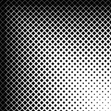 Soyut geometrik siyah ve beyaz grafik tasarım yarım ton üçgen desen. Arkaplan, posterler, kartlar, duvar kağıtları, arkaplanlar, paneller için tasarım ögesi - Vektör illüstrasyonu