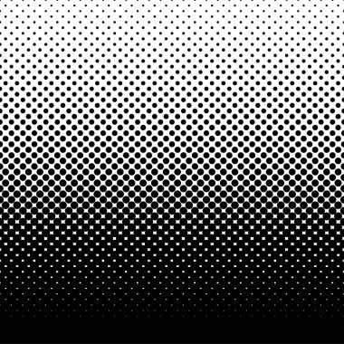 Soyut yarım ton noktalı arkaplan. Gelecekçi grunge deseni, nokta, dalga. Posterler, siteler, kartvizitler, kapaklar, etiketler için modern optik pop sanat dokusu