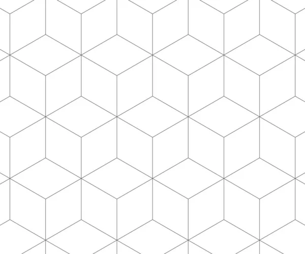 Geometrické Vektorové Pozadí Bezešvé Vzory Kostek Tvarů Abstraktní Dekorace Ilustrace — Stockový vektor