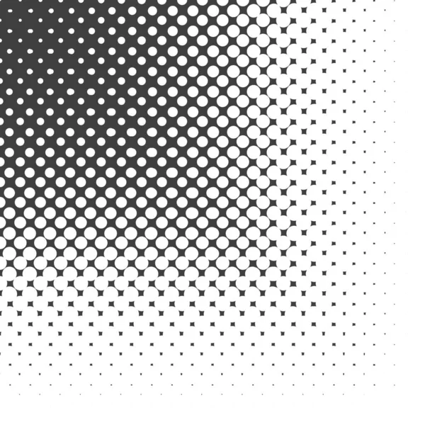 Abstract Halftone Dotted Background Futuristic Grunge Pattern Dot Wave Vector — Stock Vector