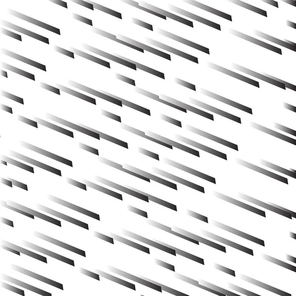 Černobílé Chaotické Linie Abstraktní Vzorec Rychlostními Čarami Vektorové Stylové Geometrické — Stockový vektor