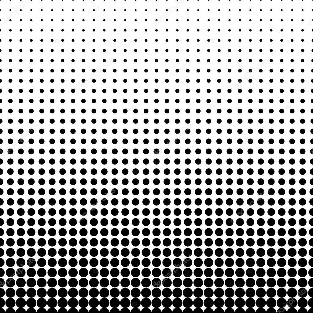 Abstract halftone dotted background. Futuristic grunge pattern, dot, wave. Vector modern optical pop art texture for posters, sites, business cards, cover, labels mock-up, vintage layout