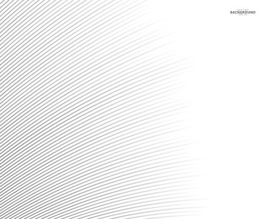 Soyut arkaplan, fikirleriniz için vektör şablonu, monokromatik çizgi dokusu, dalgalı çizgi dokusu