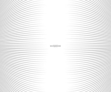 Soyut arkaplan, fikirleriniz için vektör şablonu, monokromatik çizgi dokusu, dalgalı çizgi dokusu