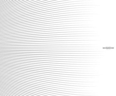 Soyut arkaplan, fikirleriniz için vektör şablonu, monokromatik çizgi dokusu, dalgalı çizgi dokusu