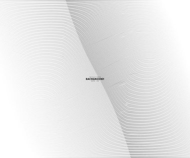 Soyut çizgili çizgi arka planı, fikirleriniz için vektör şablonu, monokromatik çizgi dokusu. İş tasarımınız için yepyeni bir tarz, fikirleriniz için vektör şablonu