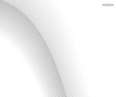 Soyut çarpık Çapraz Çizgili Arkaplan. Fikirleriniz için bükülmüş eğimli vektör şablonu, monokromatik çizgi dokusu, dalgalı çizgi dokusu. İş tasarımınız için yepyeni bir tarz.