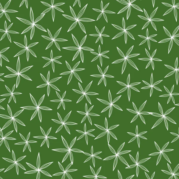Modèle Feuilles Tropicales Isolées Sur Fond Blanc Eléments Floral Design — Image vectorielle