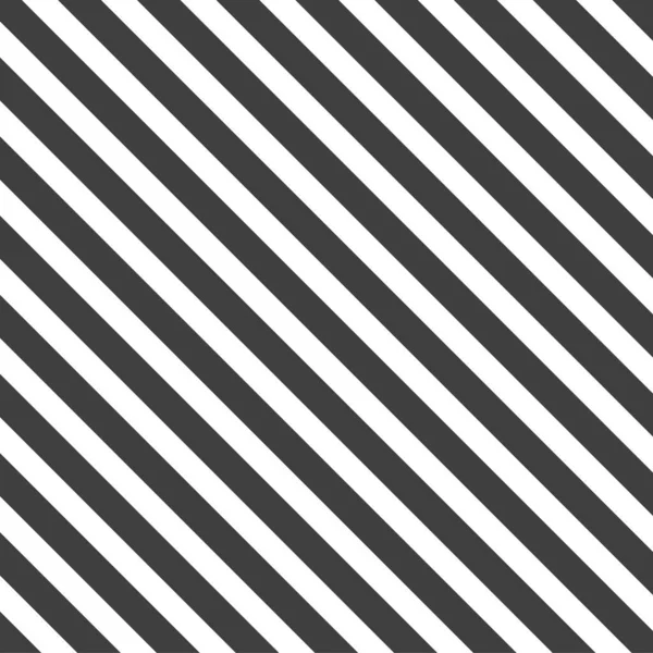 Black White Diagonal Lines Striped Wallpaper Seamless Surface Pattern Modern — Stock Vector
