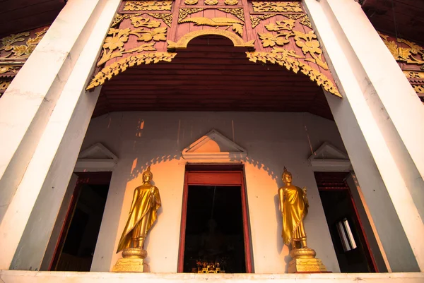 Wat, tempel, Nan, Thailand — Stockfoto